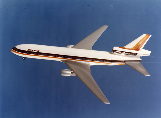 Original Boeing 777 Trijet design